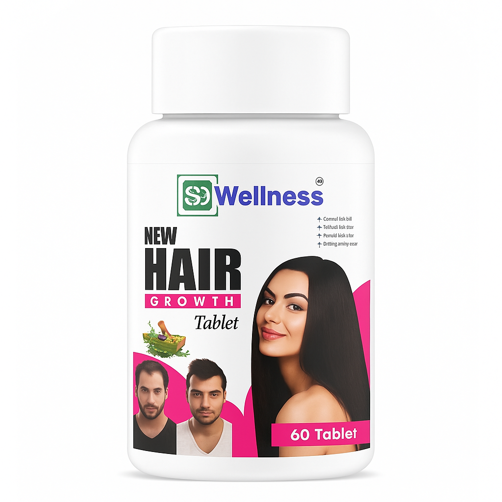 NEW HAIR GROWTH  TABLE 60 